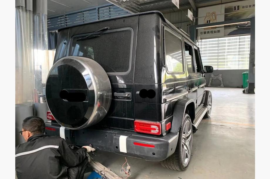Mercedes G class W463 1990-2018 Kit caroserie facelift catre G63 AMG 2018 Foto 9