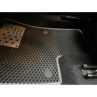 Covorase poliuretanice (3 randuri, EVA, negre) Volkswagen Sharan 2010-2023 foto 4