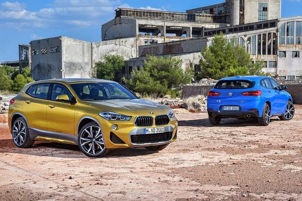 Coupe compact crossover BMW X2