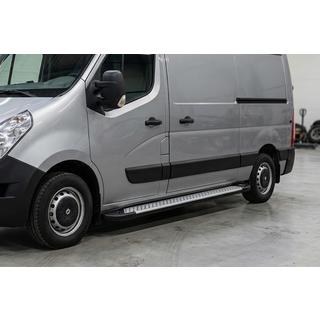 Praguri laterale tip X5 (2 buc, aluminiu) foto 1