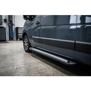 Praguri Laterale New Vision Black (2 buc, Aluminiu) foto 1