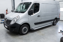 Renault Master 2011-2023 Praguri Laterale Maya V2 (2 buc, Aluminiu) foto 1