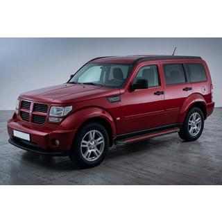 Praguri Laterale Maya Red (2 buc, Aluminiu) Dodge Nitro 2006-2011 foto 1