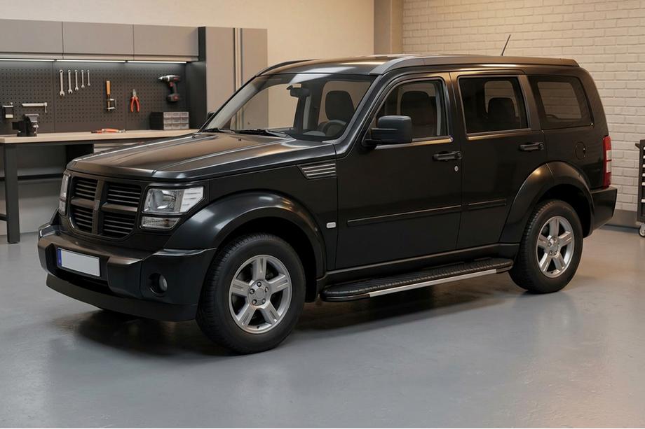 Dodge Nitro 2006-2011 Praguri laterale Bosphorus Grey (2 buc, aluminiu) Image