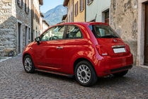 Fiat 500/500L 2013-2022 Praguri Laterale Maya Red (2 buc, Aluminiu) foto 1