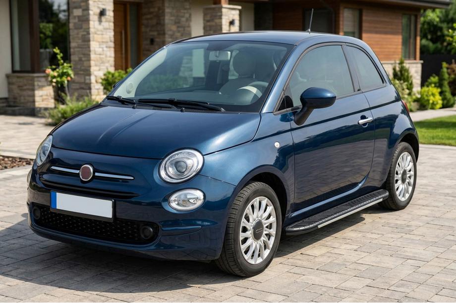 Fiat 500/500L 2013-2022 Praguri laterale Bosphorus Grey (2 buc, aluminiu) Image