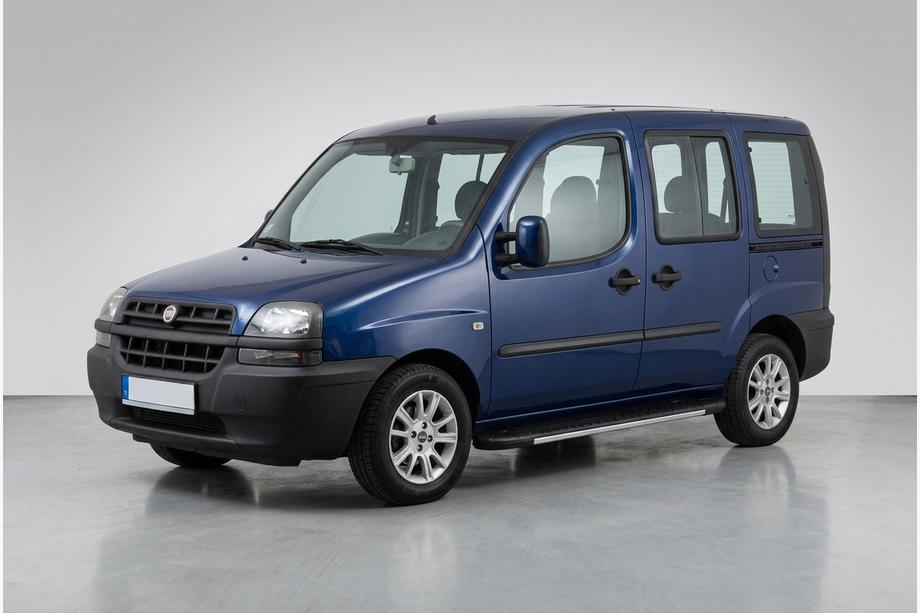 Fiat Doblo I 2001-2005 Praguri laterale Bosphorus Grey (2 buc, aluminiu) Image