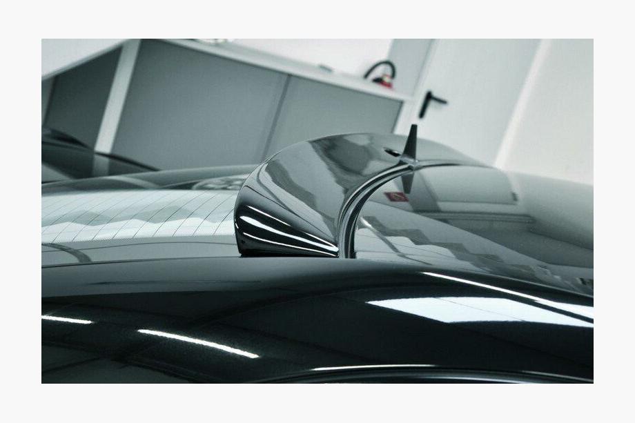 Mercedes E-class W211 2002-2009 Blenda luneta spate (ABS, vopsibil) Image