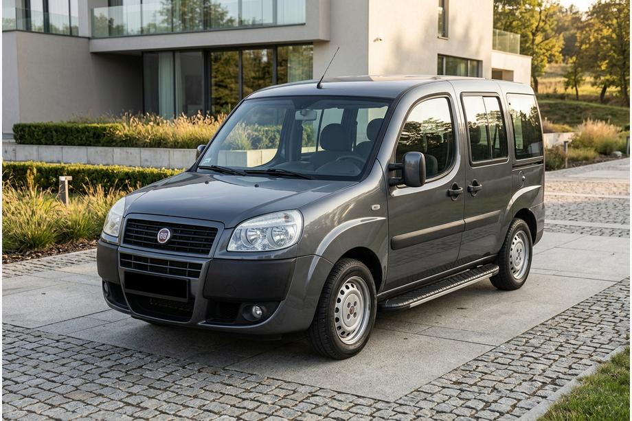 Fiat Doblo I 2005-2010 Praguri laterale Bosphorus Grey (2 buc, aluminiu) Image