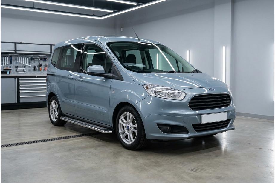 Ford Courier 2014-2023 Praguri Laterale Maydos V2 (2 buc, inox) Image