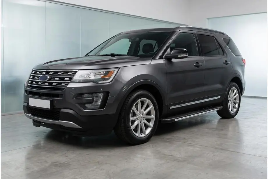 Ford Explorer 2011-2019 Praguri laterale Bosphorus Grey (2 buc, aluminiu) Image