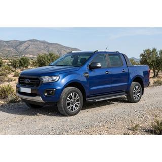 Praguri laterale Bosphorus Grey (2 buc, aluminiu) Ford Ranger 2011–2022 foto 1