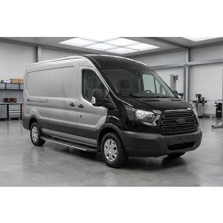 Praguri laterale Bosphorus Grey (2 buc, aluminiu) Ford Transit 2014- foto 1