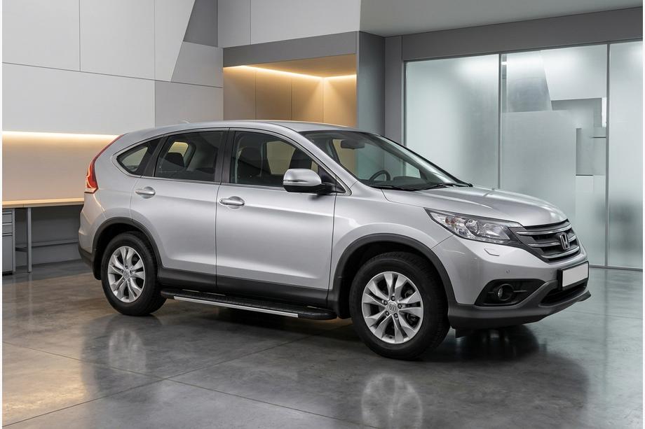 Honda CRV 2012-2016 Praguri laterale Bosphorus Grey (2 buc, aluminiu) Image