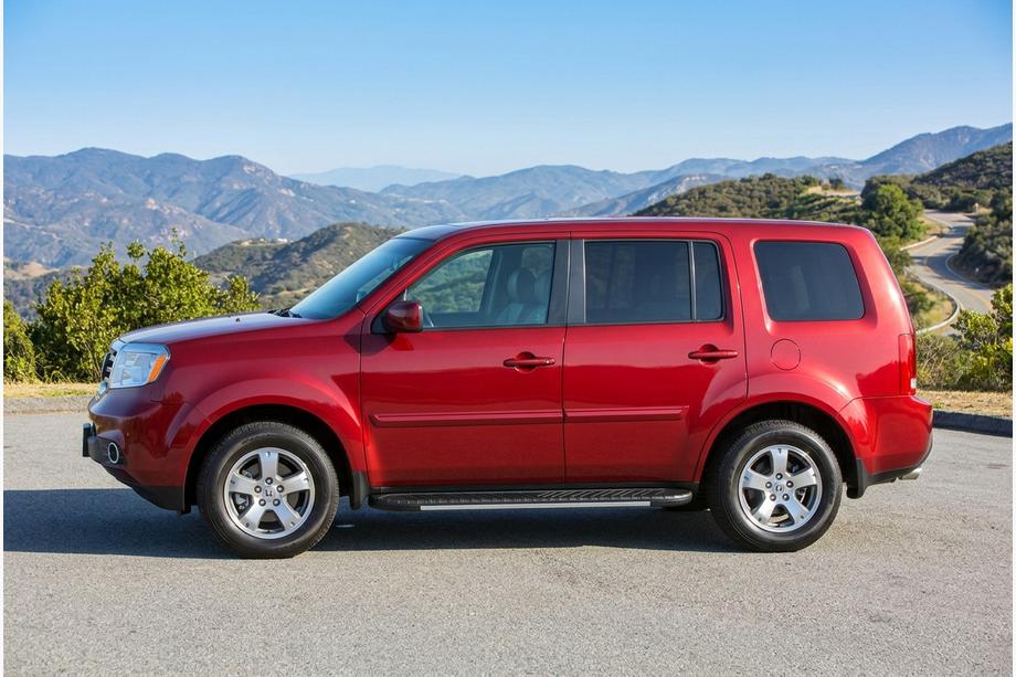 Honda Pilot 2008-2015 Praguri laterale Bosphorus Grey (2 buc, aluminiu) Image