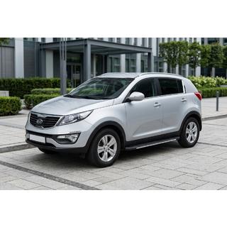Praguri laterale Bosphorus Grey (2 buc, aluminiu) Kia Sportage 2010-2015 foto 1
