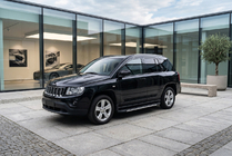 Jeep Compass 2006-2016 Praguri laterale Bosphorus Grey (2 buc, aluminiu) foto 1