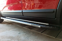Kia Sorento II XM 2009-2014 Praguri laterale Bosphorus Grey (2 buc, aluminiu) 2013-2016 foto 5