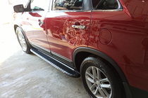 Kia Sorento II XM 2009-2014 Praguri laterale Bosphorus Grey (2 buc, aluminiu) 2013-2016 foto 3