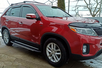 Kia Sorento II XM 2009-2014 Praguri laterale Bosphorus Grey (2 buc, aluminiu) 2013-2016 foto 10