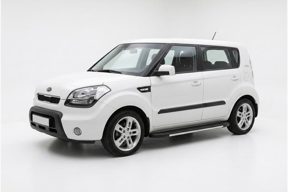 Kia Soul I 2008-2013 Praguri laterale Bosphorus Grey (2 buc, aluminiu) Image