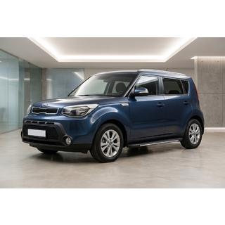 Praguri laterale Bosphorus Grey (2 buc, aluminiu) Kia Soul II 2013-2018 foto 1