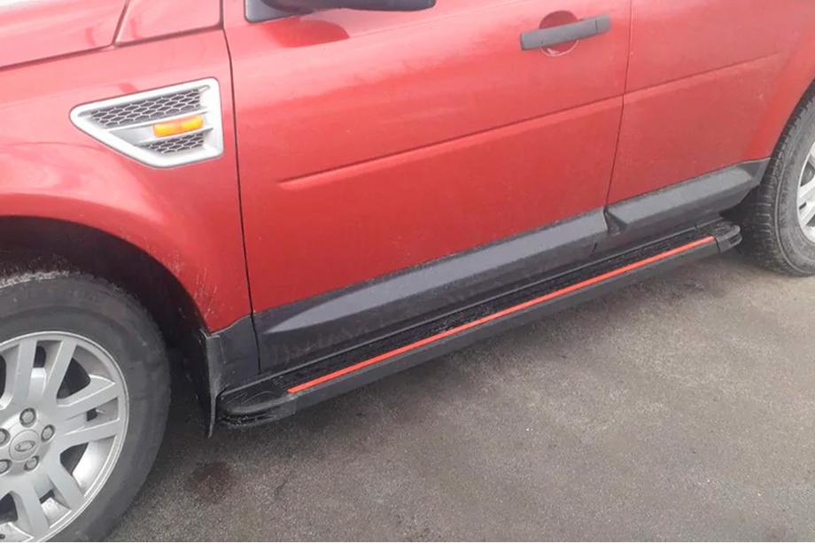 Land Rover Freelander II 2006–2014 Praguri Laterale Maya Red (2 buc, Aluminiu) Image