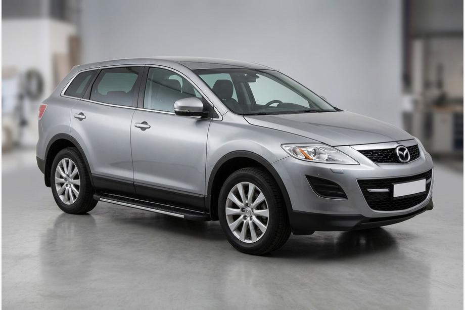 Mazda CX-9 2007-2016 Praguri laterale Bosphorus Grey (2 buc, aluminiu) Image