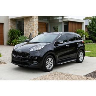 Praguri laterale Bosphorus Grey (2 buc, aluminiu) Kia Sportage 2015-2021 foto 1