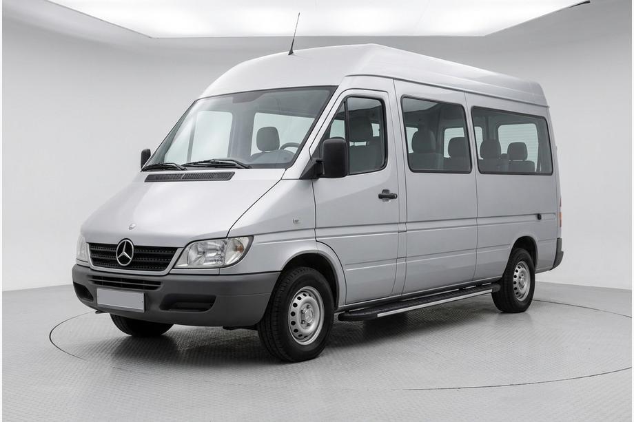 Mercedes Sprinter W901/902/903/904/905 1995–2006 Praguri laterale Bosphorus Grey (2 buc, aluminiu) Image