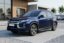Mitsubishi ASX 2010-2023 Praguri laterale Bosphorus Grey (2 buc, aluminiu) foto 2