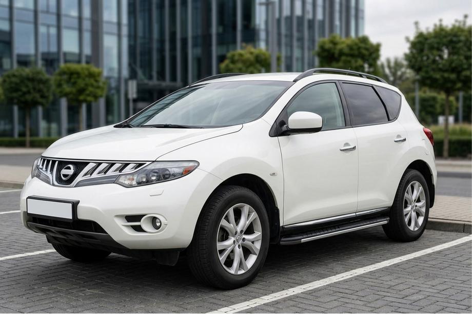 Nissan Murano 2008-2014 Praguri laterale Bosphorus Grey (2 buc, aluminiu) Image