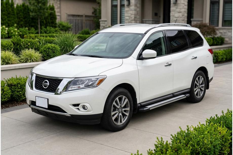 Nissan Pathfinder R52 2012-2021 Praguri Laterale Rainbow (2 buc, Aluminiu) Foto 1