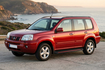 Nissan X-trail T30 2002-2007 Praguri Laterale Maya Red (2 buc, Aluminiu) foto 1