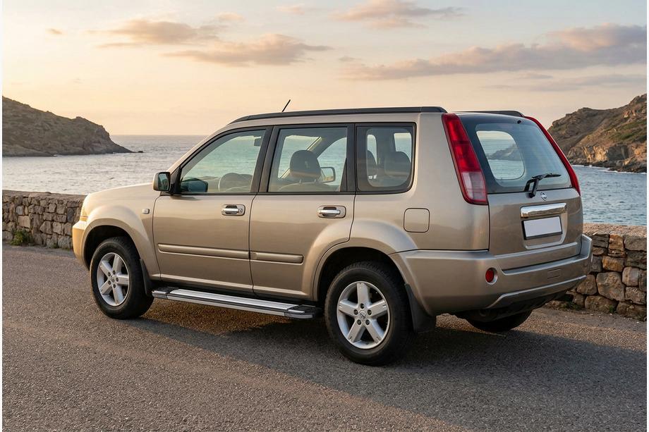 Nissan X-trail T30 2002-2007 Praguri Laterale Rainbow (2 buc, Aluminiu) Image