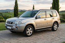 Nissan X-trail T30 2002-2007 Praguri Laterale Bosphorus Black (2 buc, Aluminiu) foto 1