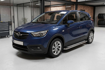 Opel Crossland X 2017-2024 Praguri Laterale Maydos V2 (2 buc, Aluminiu si Otel Inoxidabil) foto 1