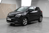 Opel Mokka 2012-2021 Praguri laterale Bosphorus Grey (2 buc, aluminiu) foto 1