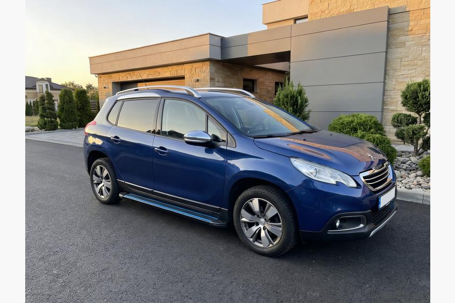 Peugeot 2008 2013-2019 Praguri Laterale Maya Blue (2 buc, Aluminiu) Image