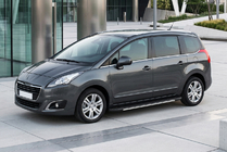 Peugeot 5008 2009-2016 Praguri laterale Bosphorus Grey (2 buc, aluminiu) foto 1
