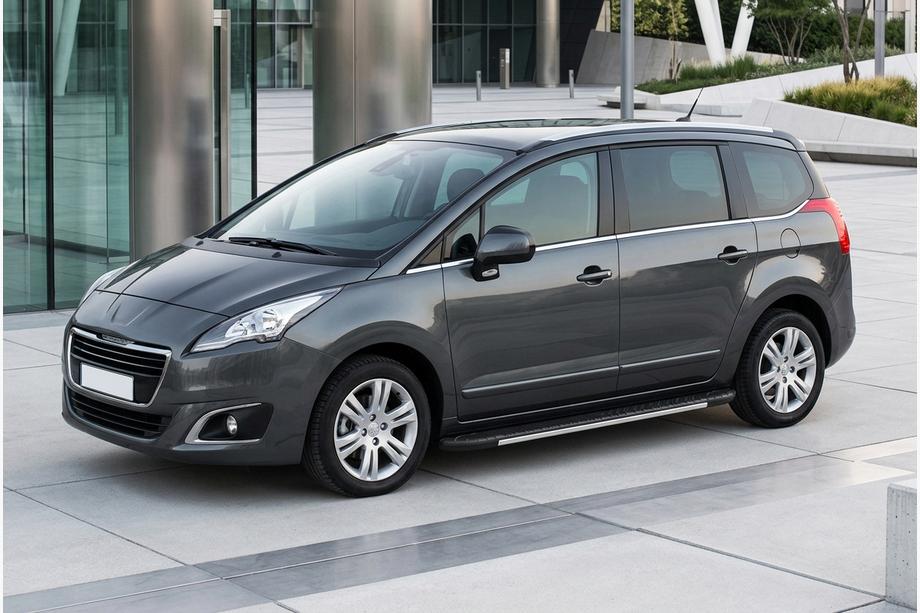 Peugeot 5008 2009-2016 Praguri laterale Bosphorus Grey (2 buc, aluminiu) Image