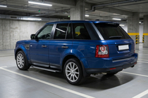 Range Rover Sport 2005-2013 Praguri laterale Bosphorus Grey (2 buc, aluminiu) foto 1