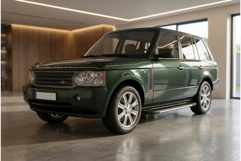 Range Rover III L322 2002-2012 Praguri laterale Bosphorus Grey (2 buc, aluminiu) Image