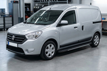 Renault Dokker 2013-2022 Praguri laterale Bosphorus Grey (2 buc, aluminiu) foto 1