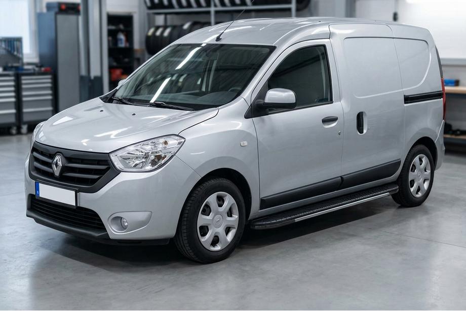 Renault Dokker 2013-2022 Praguri laterale Bosphorus Grey (2 buc, aluminiu) Image