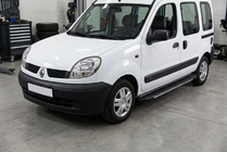 Renault Kangoo 1998-2008 Praguri laterale Bosphorus Grey (2 buc, aluminiu) foto 1