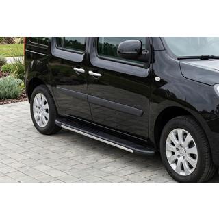 Praguri laterale Bosphorus Grey (2 buc, aluminiu) Renault Kangoo 2008–2020 foto 1
