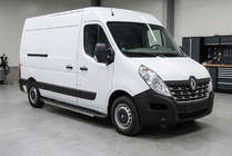 Renault Master 2011-2023 Praguri laterale Bosphorus Grey (2 buc, aluminiu) foto 1
