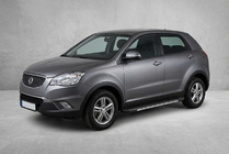 SsangYong Korando 2010-2019 Praguri laterale Bosphorus Grey (2 buc, aluminiu) foto 1