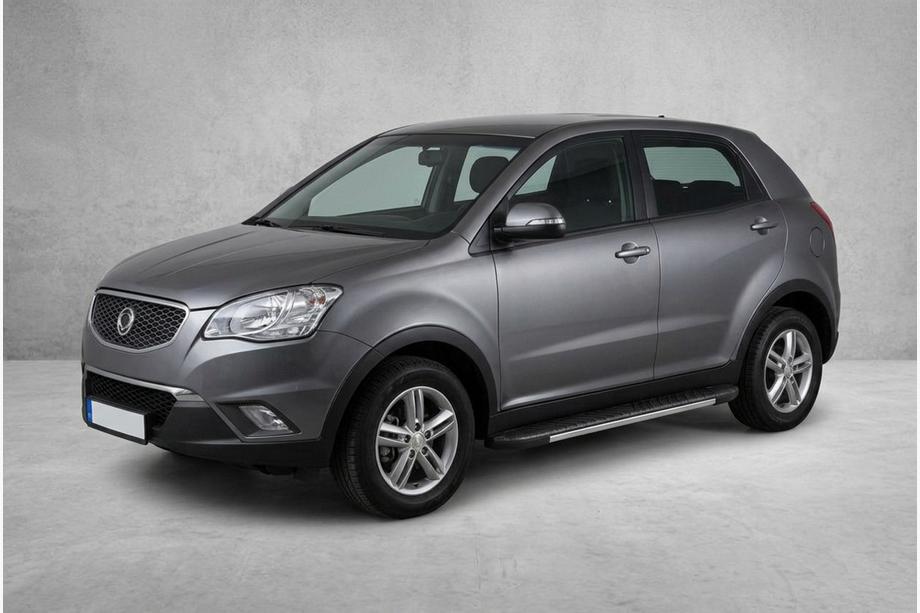 SsangYong Korando 2010-2019 Praguri laterale Bosphorus Grey (2 buc, aluminiu) Image